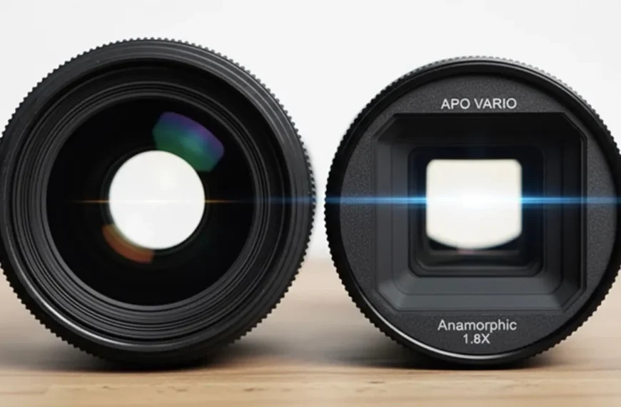 3.7 Lenti sferiche vs. anamorfiche: estetica e caratteristiche visive (bokeh, flares)