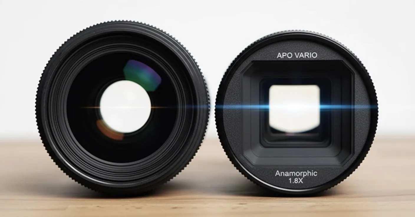 3.7 Lenti sferiche vs. anamorfiche: estetica e caratteristiche visive (bokeh, flares)